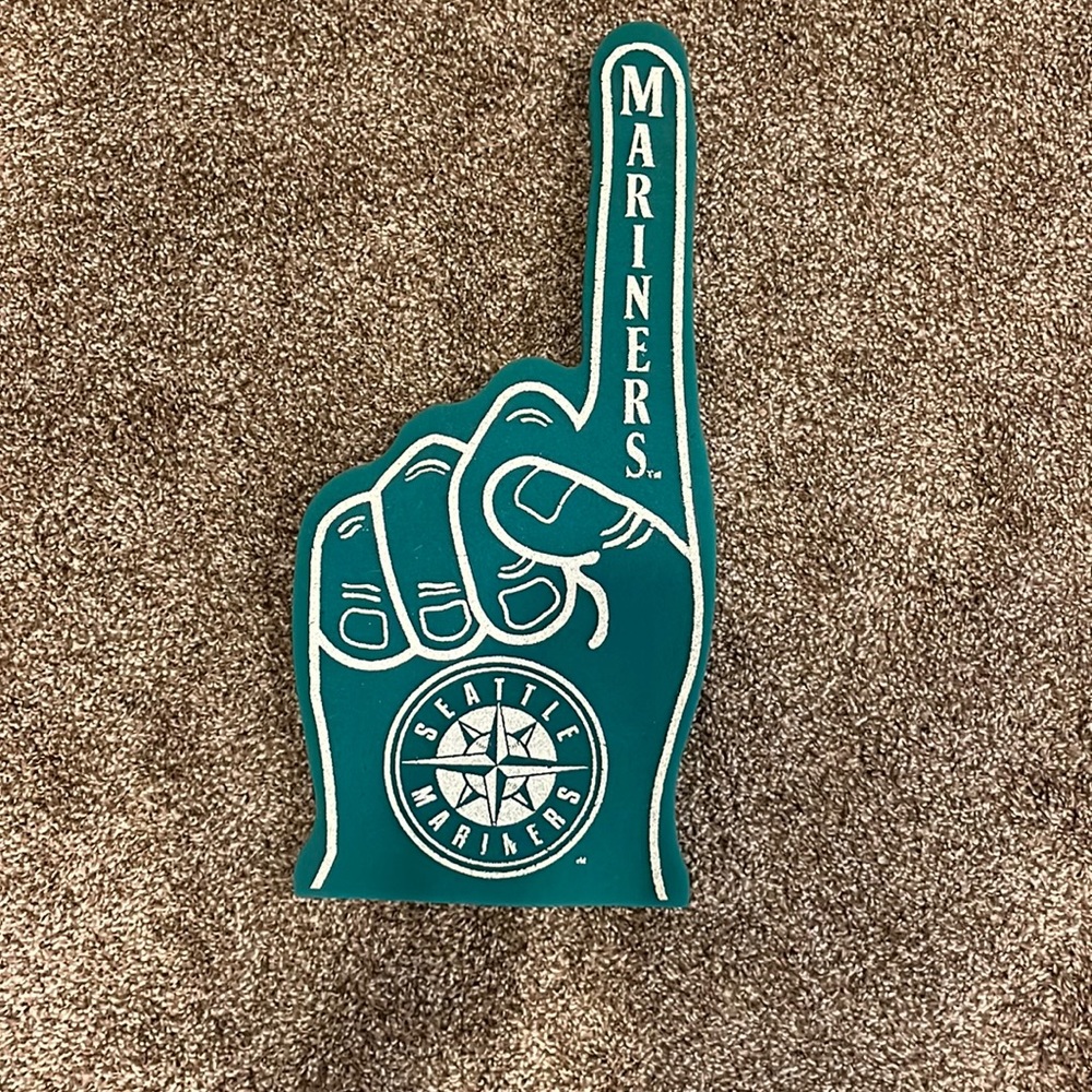 Seattle Mariners foam finger